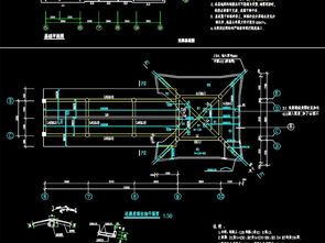 園林古建筑廊亭小品建筑結(jié)構(gòu)施工圖平面設(shè)計(jì)圖下載 圖片0.59mb 園林cad圖紙大全 園林景觀cad圖紙